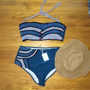 Cupshe Swim - Cupshe // High-waisted Bikini // New with tags Cupshe Swim - Cupshe // High-waisted Bikini // New with tags
